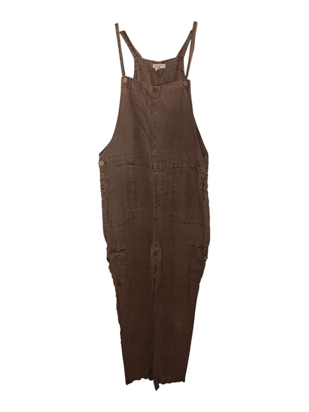 Artisan NY size L linen overalls